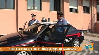 Finita la fuga dei due vittoriesi evasi da favignana