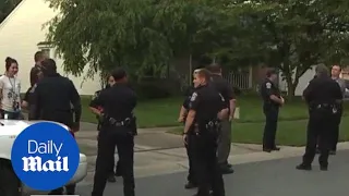 Police escort on first day of school for son of fallen officer