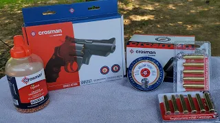 Crosman SNR 357 Unboxing & Demo