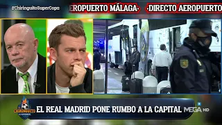 Las CARAS de los JUGADORES del REAL MADRID tras ser ELIMINADOS de la Supercopa