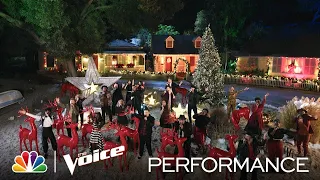 This Season's Top 20 Artists Perform "Rockin' Around the Christmas Tree" - The Voice Live Finale