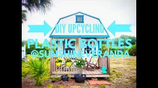 ★DIY UPcycling Plastic Bottles🌱 | Gardening Hack | @SunshineVeranda🌞🍍🏡