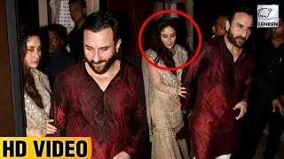 DRUNK Kareena Kapoor Can't Walk Without Saif At Anil Kapoor’s Diwali Bash | LehrenTV