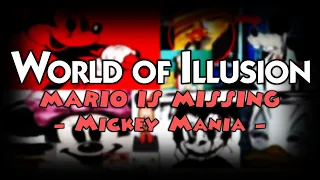 (OLD) WORLD OF ILLUSION - MARIO IS MISSING Mickey Mania/Cover