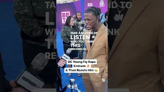 DC Young Fly Raps Eminem 🔥 And Then Roasts Him 😂