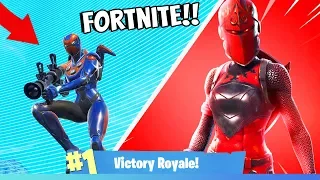 LÄSKIG SOLO VINST MED NYA SKINNET! *red knight är tillbaka!* FORTNITE PÅ SVENSKA