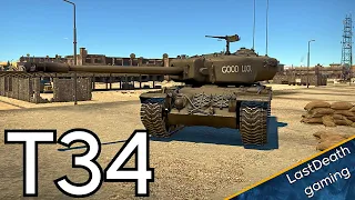 من افضل الدبابة الثقيل في وار ثاندر war thunder T34 gameplay tanks