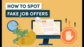 How to AVOID Job Scams + Spot Fake Job Offer Letters