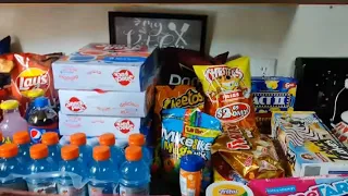 $800 budget for large family of 9 3 month Grocery Haul | Caring for Adults & children #howtoshop