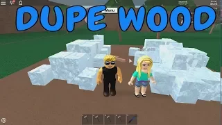 Roblox Lumber Tycoon DUPE WOOD solo without friend