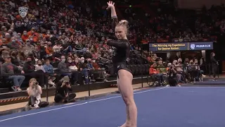 Jade Carey posts another perfect 10 on floor for Oregon State