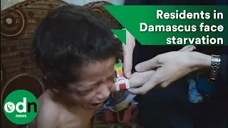 Residents in rebel-held Damascus face starvation