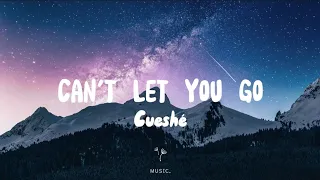 Cueshé - Can't Let You Go (Lyrics)