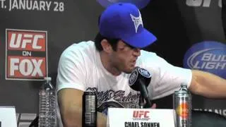 Chael Sonnen UFC on Fox 2 Press Conference .mp4