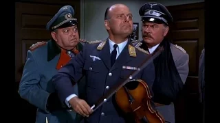 Colonel Klink's Violin Playing Infuriates Burkhalter! - Hogan's Heroes -1970