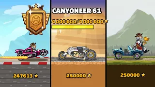 MY GRIND TO 4 000 000⭐️ in HILL CLIMB RACING 2