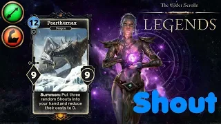 Elder scrolls legends – Shout deck!