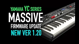Yamaha YC-61, 73, 88 AMAZING  new organ, FX, FM Synthesis and more. Firmware 1.20