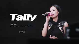 [4K] 230702 블랙핑크 Tally 제니 직캠 BLACKPINK Tally Jennie fancam @BST Hyde Park