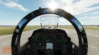 [DCS, F-15E] Maximum weight landing at Andersen