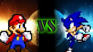 Mario vs Sonic