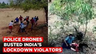 Police Drones Busted India’s Lockdown Violators COVID-19 Lockdown