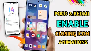 🇮🇳 Activate Now - App Closing Icon Animation on Redmi, Poco & Xiaomi Devices!!