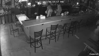 Burglary caught on camera: two people accused of robbing business