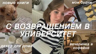 с возвращением в университет! / декор для дома, новые книги, вечеринка «Круэлла» в кофейне