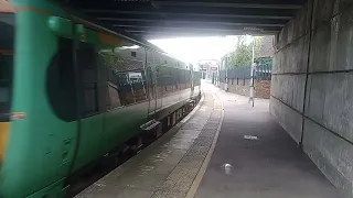 # 377463 and 377141 on a southern service to London Victoria from Eastbourne #