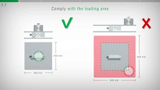 1. Load cells installation, capacity, support plates, mounting surfaces, single point load cells