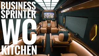 Luxury Private Mercedes Sprinter (WC, Kitchen)