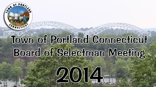 Portland, CT Board of Selectman & Board of Education Joint Meeting, 9.23.14