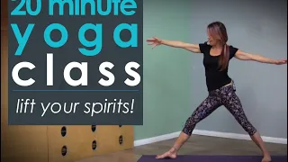 20 Minute Yoga Class to Lift Your Spirits