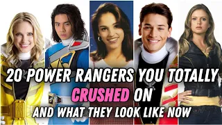 20 Power Rangers You Totally Crushed On And What They Look Like Now 2022 | FLIXZILLA