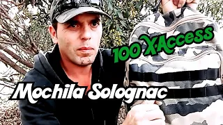 Mochila SOLOGNAC 100 X-Access ✅ BUSHCRAFT o RECREACIÓN❓(Mi opinión)