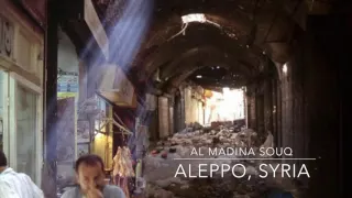 Aleppo Al Madina Souq, Syria - #CultureUnderThreat Before and After