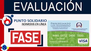 Evaluación para conseguir la tarjeta de Solidaridad #QuedateEnCasa