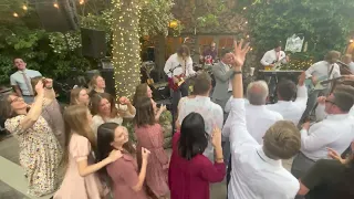 Brycen & Mya Reception: Mitton Family Band "I Believe In A Thing Called Love" by The Darkness