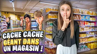 CACHE CACHE GÉANT DANS UN GRAND MAGASIN !