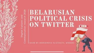 Belarusian protests 2020 on Twitter