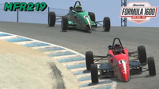 Screwing A Round  - Formula 1600 Rookie Series - Laguna Seca - iRacing Road