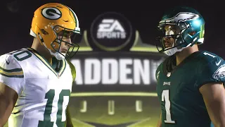 Madden NFL 24 - Green Bay Packers Vs Philadelphia Eagles Simulation PS5 Week 1 (Madden 25 Rosters)