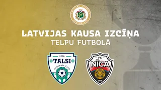 FC Talsi - FK Nīca/Otankimill | Latvijas Kauss telpu futbolā