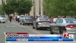 UNC-Charlotte hero honored in hometown