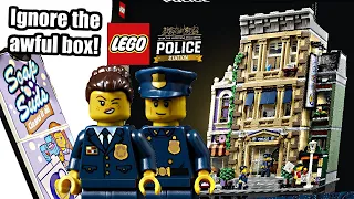 LEGO Modular Building 2021 Police Station! Not my FAVORITE, but...