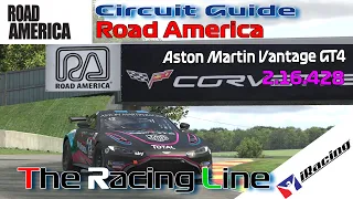 iRacing | Aston Martin Vantage GT4 | Circuit Guide - Road America - 2:16.428 - Week 7