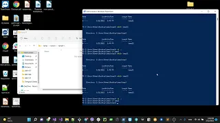 Создание папок с помощью консоли (Windows(powershell)/Linux/MacOs)