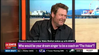 Blake Shelton on GMFB, Februari 2022