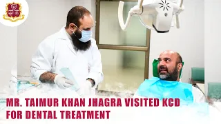Mr. Taimur Khan Jhagra - Minister Finance & Health - KP | Visited KCD for Dental Treatment | MTI-KTH